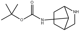 ((7R)-2-氮杂双环[2.2.1]庚-7-基)氨基甲酸叔丁酯, 2410577-28-3, 结构式