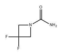 3,3-Difluoro-azetidine-1-carboxylic acid amide,2411249-74-4,结构式