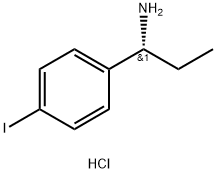 Benzenemethanamine, α-ethyl-4-iodo-, hydrochloride (1:1), (αR)-|(R)-1-(4-碘苯基)丙-1-胺盐酸盐