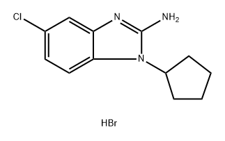 2411639-18-2 5-chloro-1-cyclopentyl-1H-benzo[d]imidazol-2-amine hydrobromide