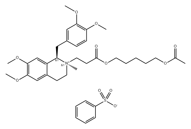 苯磺顺阿曲库铵EP杂质W, 2411761-86-7, 结构式