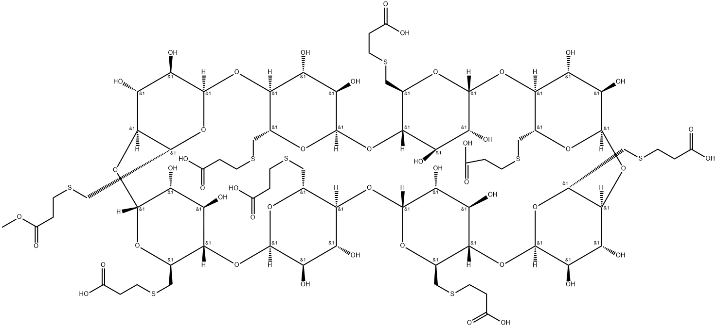 Sugammadex Impurity 52 Struktur