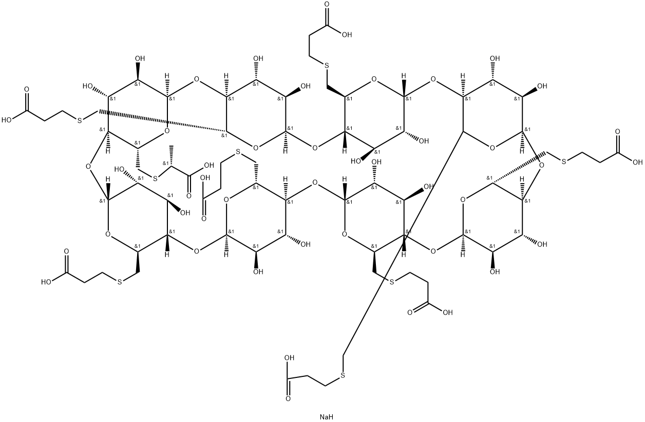 Sugammadex Impurity 21 化学構造式