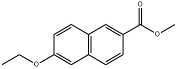 Methyl 6-ethoxy-2-naphthalenecarboxylate Struktur