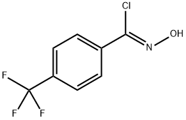 (Z)-N-hydroxy-4-(trifluoromethyl)benzimidoylchloride Structure