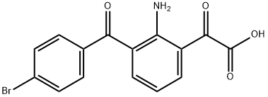 Benzeneacetic acid, 2-amino-3-(4-bromobenzoyl)-α-oxo-|Benzeneacetic acid, 2-amino-3-(4-bromobenzoyl)-α-oxo-