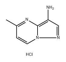 5-甲基吡唑并[1,5-A]嘧啶-3-胺盐酸盐,2418663-42-8,结构式