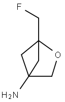 1-(Fluoromethyl)-2-oxabicyclo[2.1.1]hexan-4-amine Structure
