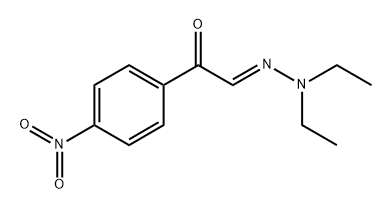 α-(Diethylhydrazono)-4'-nitroacetophenone,24342-44-7,结构式