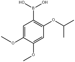 (2-Isopropoxy-4,5-dimethoxyphenyl)boronic acid Structure