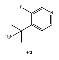 2-(3-fluoropyridin-4-yl)propan-2-amine dihydrochloride Struktur