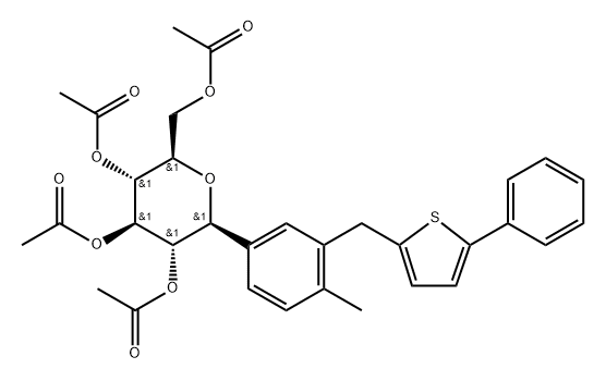 EMpagliflozin iMpurity 化学構造式