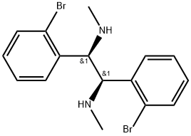 2444430-75-3 (1R,2R)-1,2-双(2-溴苯基)-N1,N2-二甲基乙烷-1,2-二胺