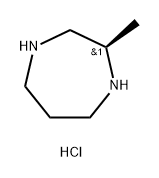 1H-1,4-Diazepine, hexahydro-2-methyl-, hydrochloride (1:2), (2R)- Structure