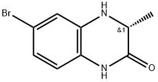 2(1H)-Quinoxalinone, 6-bromo-3,4-dihydro-3-methyl-, (R)-(-)- (8CI) Structure