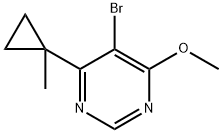 2446483-64-1 5-溴-4-甲氧基-6-(1-甲基环丙基)嘧啶