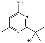 2-(4-Amino-6-methylpyrimidin-2-yl)propan-2-ol Structure