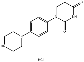 2,4(1H,3H)-Pyrimidinedione, dihydro-1-[4-(1-piperazinyl)phenyl]-, hydrochloride (1:1)|