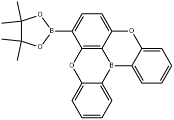 [1,4]Benzoxaborino[2,3,4-kl]phenoxaborin, 6-(4,4,5,5-tetramethyl-1,3,2-dioxaborolan-2-yl)- Struktur