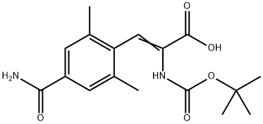 2449105-91-1 (Z)-2-((叔丁氧基羰基)氨基)-3-(4-氨基甲酰基-2,6-二甲基苯基)丙烯酸