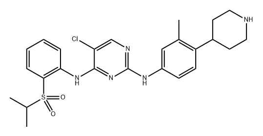 5-Chloro-N4-(2-(isopropylsulfonyl)phenyl)-N2-(3-methyl-4-(piperidin-4-yl)phenyl)pyrimidine-2,4-diamine|塞瑞替尼杂质23