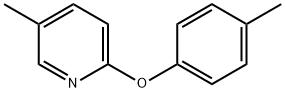 5-Methyl-2-(4-methylphenoxy)pyridine Struktur