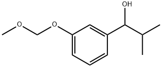 1-(3-(methoxymethoxy)phenyl)-2-methylpropan-1-ol Structure