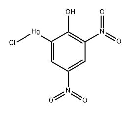 2-[Chloromercurio(II)]-4,6-dinitrophenol,24579-91-7,结构式
