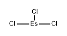 Einsteinium chloride (EsCl3) (8CI,9CI),24645-86-1,结构式
