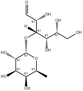 3-O-Α-L-岩藻糖基-D-半乳糖 结构式