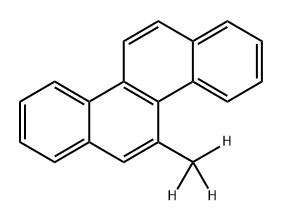 5-METHYLCHRYSENE (CP 95%)(METHYL-D3, 98%)  50 UG/ML IN TOLUENE-D8,2469278-92-8,结构式