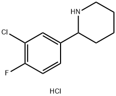 2479518-14-2 2-(3-chloro-4-fluorophenyl)piperidine hydrochloride