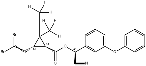 溴氰菊酯(混合异构体),2483831-10-1,结构式