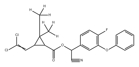 纯度95)cas号:2483831-11-2英文名称:cyfluthrin mix of stereo