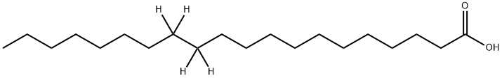 Eicosanoic-12,12,13,13-d4-acid Structure