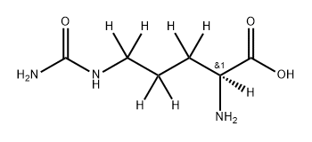 2H7]-L-瓜氨酸,2483831-24-7,结构式