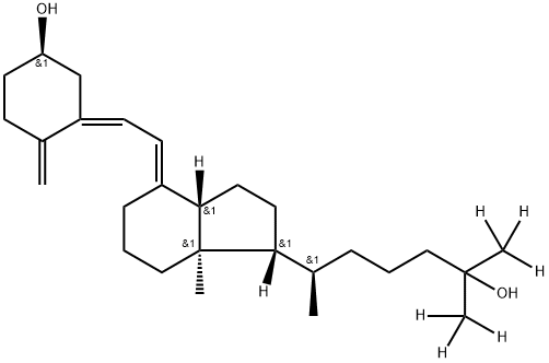 1H-Indene-1-pentanol, octahydro-4-[(2Z)-2-[(5R)-5-hydroxy-2-methylenecyclohexylidene]ethylidene]-ε,7a-dimethyl-α,α-di(methyl-d3)-, (εR,1R,3aS,4E,7aR)-|3-EPI-25-HYDROXYVITAMIN D3
