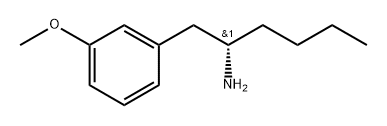 (S)-1-(3-甲氧基苯基)己烷-2-胺, 2485004-71-3, 结构式