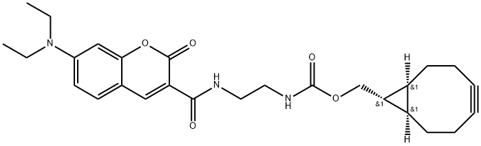 Coumarin-C2-exoBCN Structure