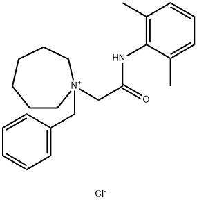 1H-Azepinium, 1-[2-[(2,6-dimethylphenyl)amino]-2-oxoethyl]hexahydro-1-(phenylmethyl)-, chloride (1:1)|