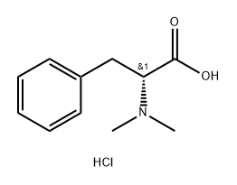 (R)-2-(Dimethylamino)-3-phenylpropanoicacid hydrochloride Structure