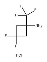 3,3-difluoro-1-(trifluoromethyl)cyclobutan-1-amine
hydrochloride|3,3-二氟-1-(三氟甲基)环丁-1-胺盐酸盐