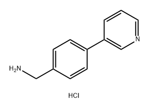 Benzenemethanamine, 4-(3-pyridinyl)-, hydrochloride (1:2)|4-(3-吡啶基)苯甲胺二盐酸盐