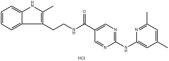 化合物 TG11-77 HCL 结构式