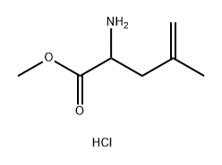 methyl 2-amino-4-methylpent-4-enoate
hydrochloride 结构式