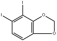 4,5-Diiodobenzo[d][1,3]dioxole 化学構造式