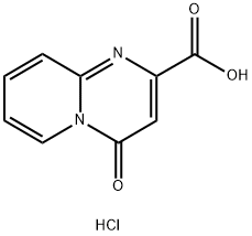 4-氧代-4H-吡啶并[1,2-A]嘧啶-2-羧酸盐酸盐, 2499661-06-0, 结构式