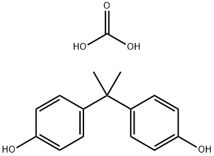 ポリ(ビスフェノールAカルボナート) 化学構造式
