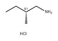 1-Butanamine, 2-methyl-, hydrochloride (1:1), (2R)- Struktur