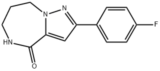 2-(4-fluorophenyl)-5,6,7,8-tetrahydro-4H-pyrazolo[1,5-a][1,4]diazepin-4-one|